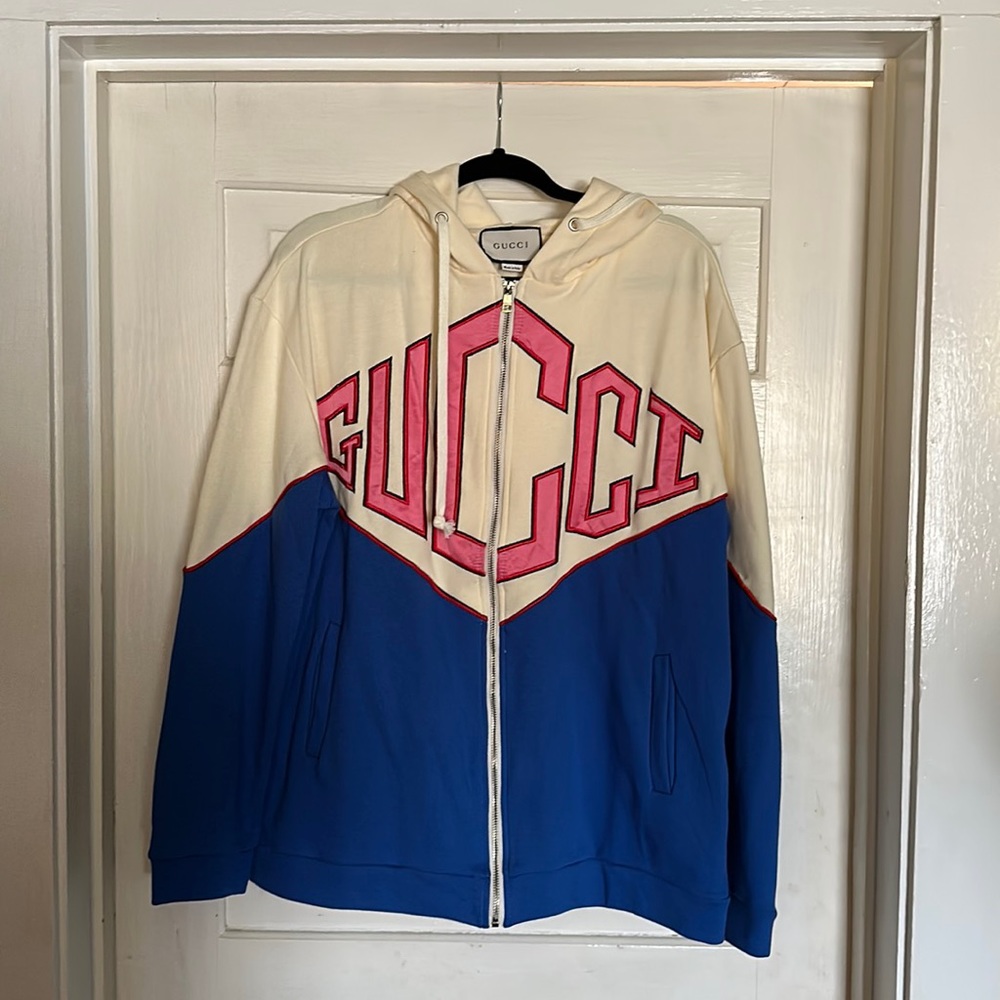 Gucci zip up hoodie